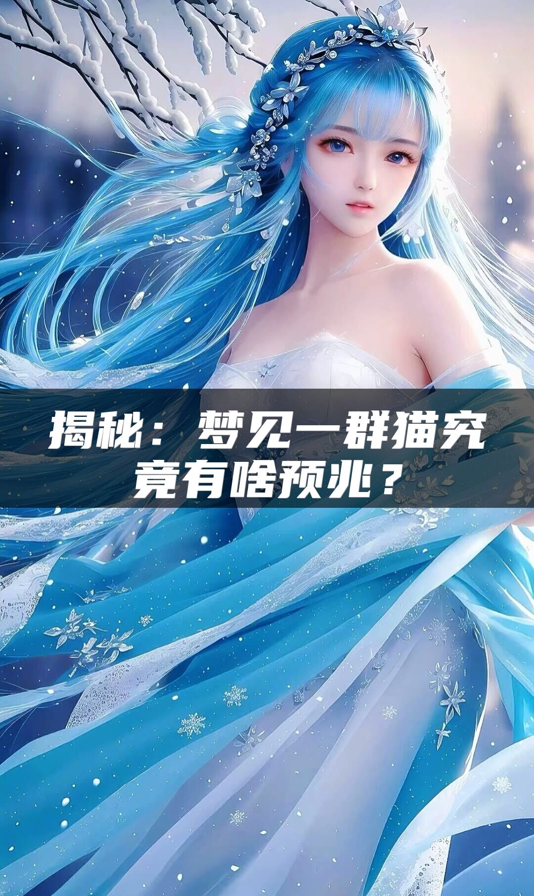 揭秘：梦见一群猫究竟有啥预兆？