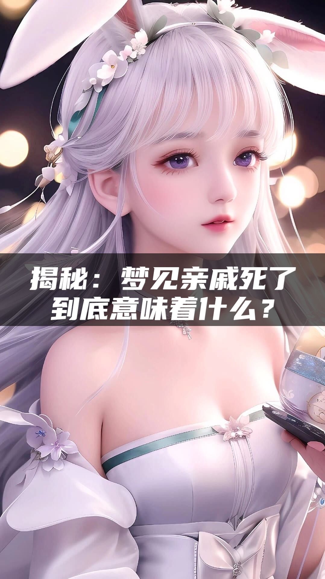 揭秘：梦见亲戚死了到底意味着什么？