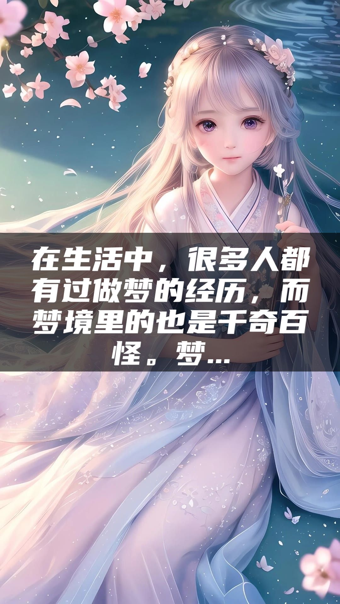 在生活中，很多人都有过做梦的经历，而梦境里的也是千奇百怪。梦...