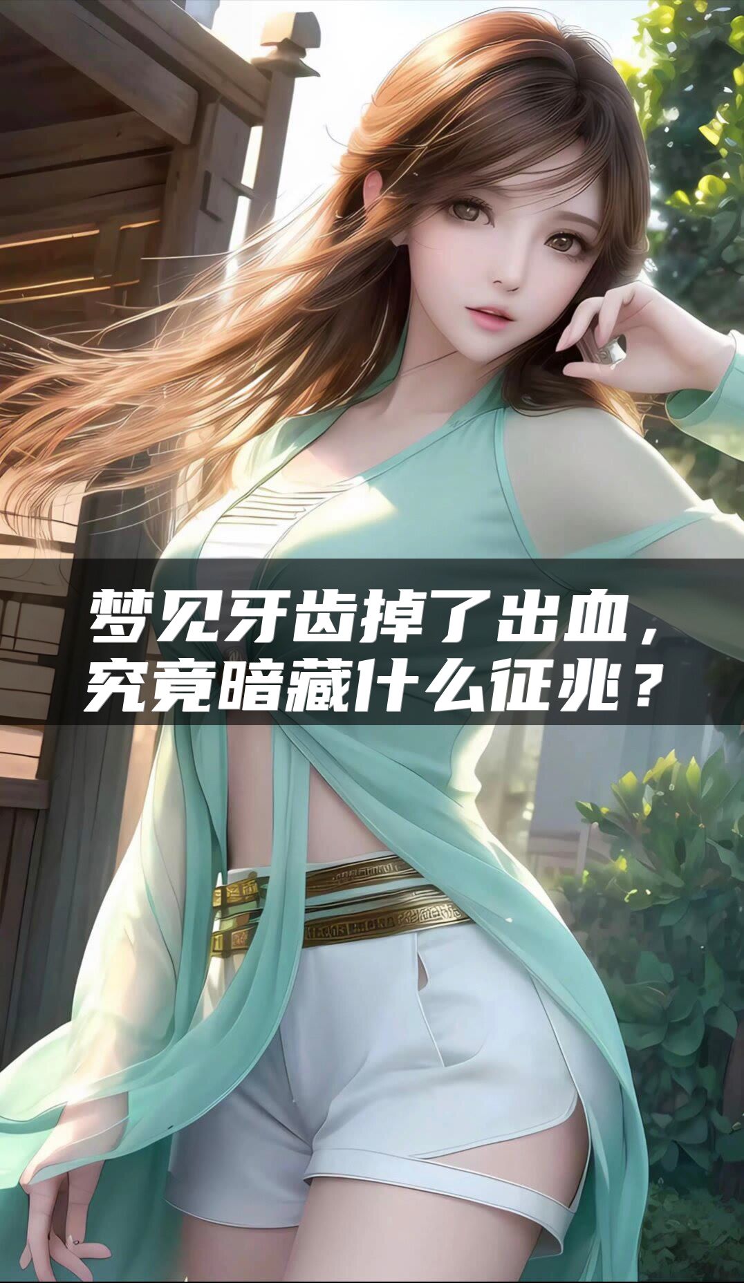 梦见牙齿掉了出血，究竟暗藏什么征兆？