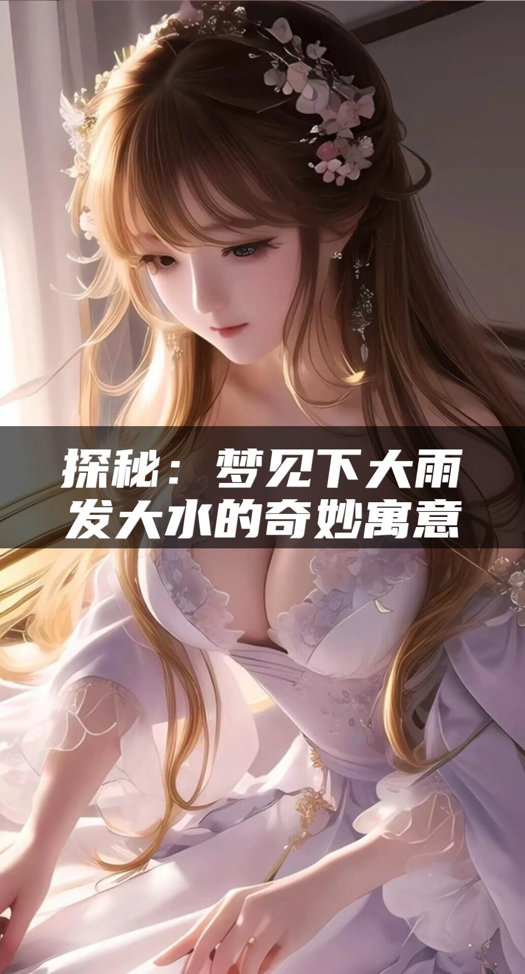 探秘：梦见下大雨发大水的奇妙寓意