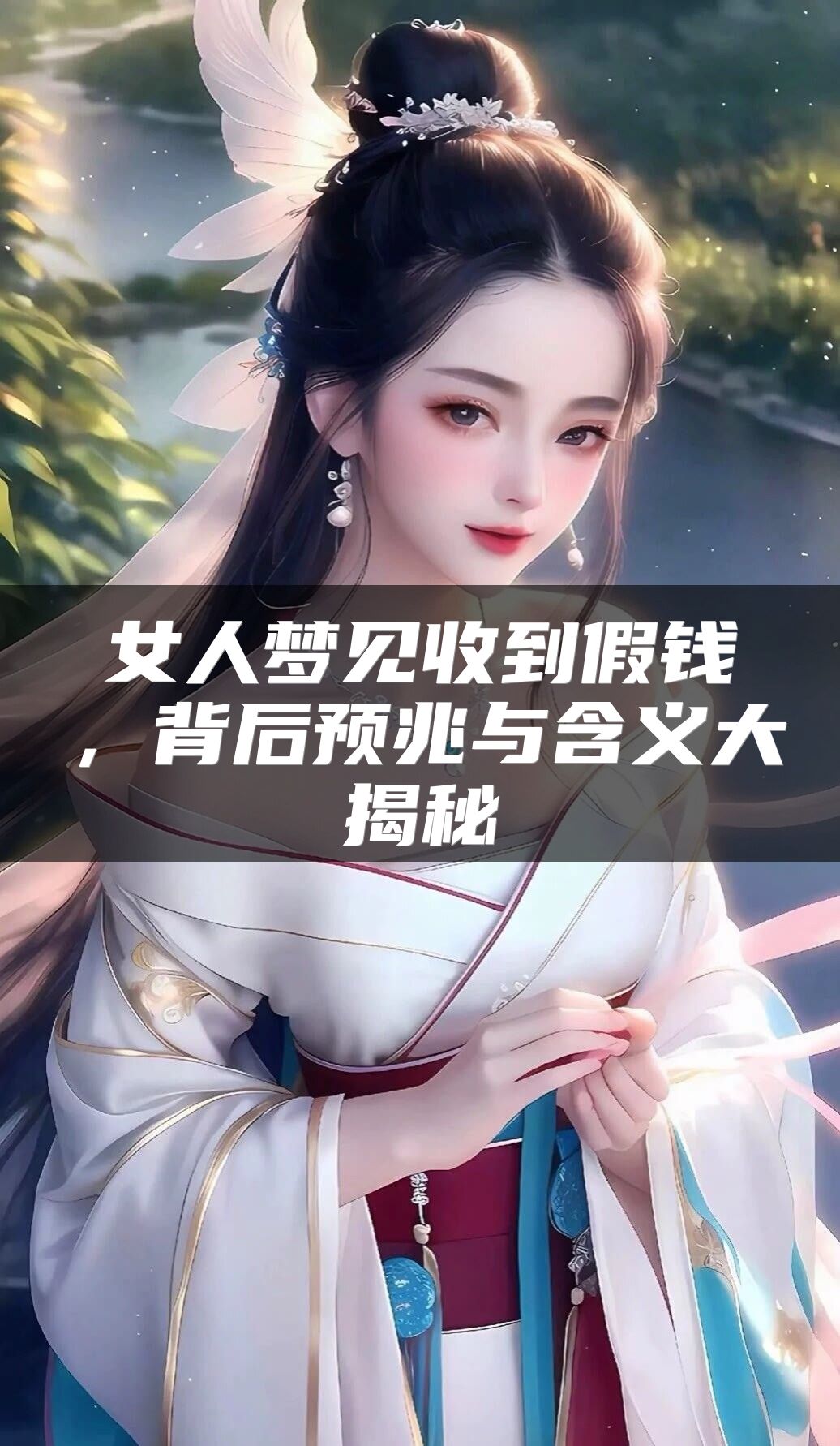 女人梦见收到假钱，背后预兆与含义大揭秘