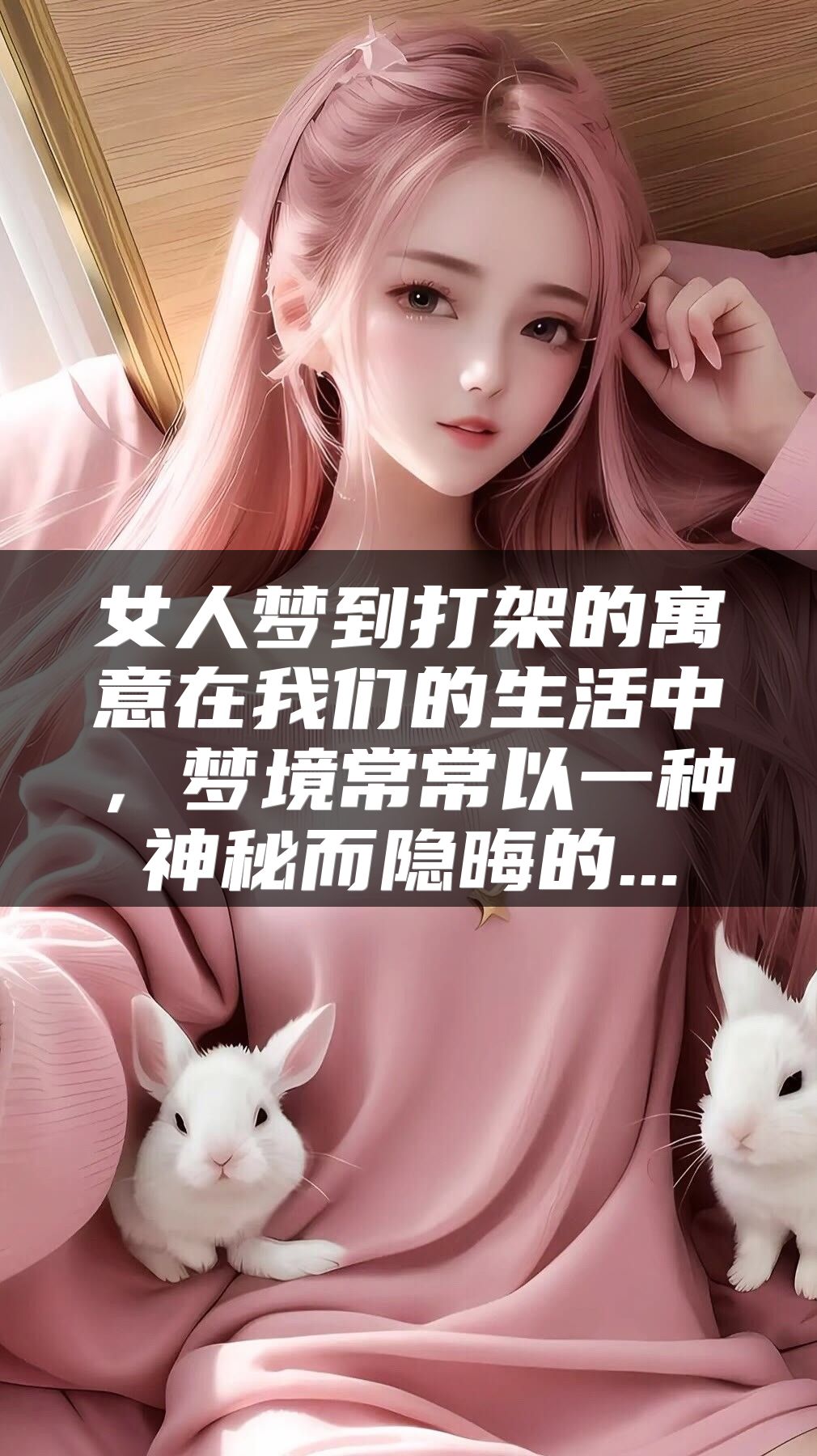 女人梦到打架的寓意在我们的生活中，梦境常常以一种神秘而隐晦的...