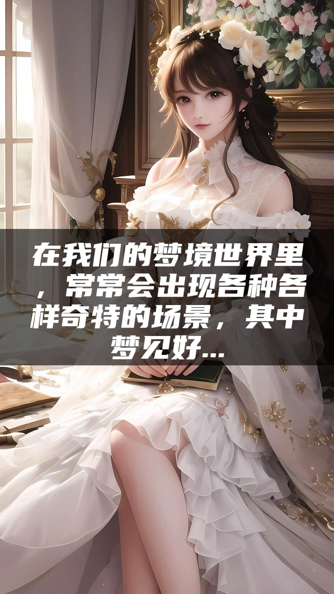 在我们的梦境世界里，常常会出现各种各样奇特的场景，其中梦见好...
